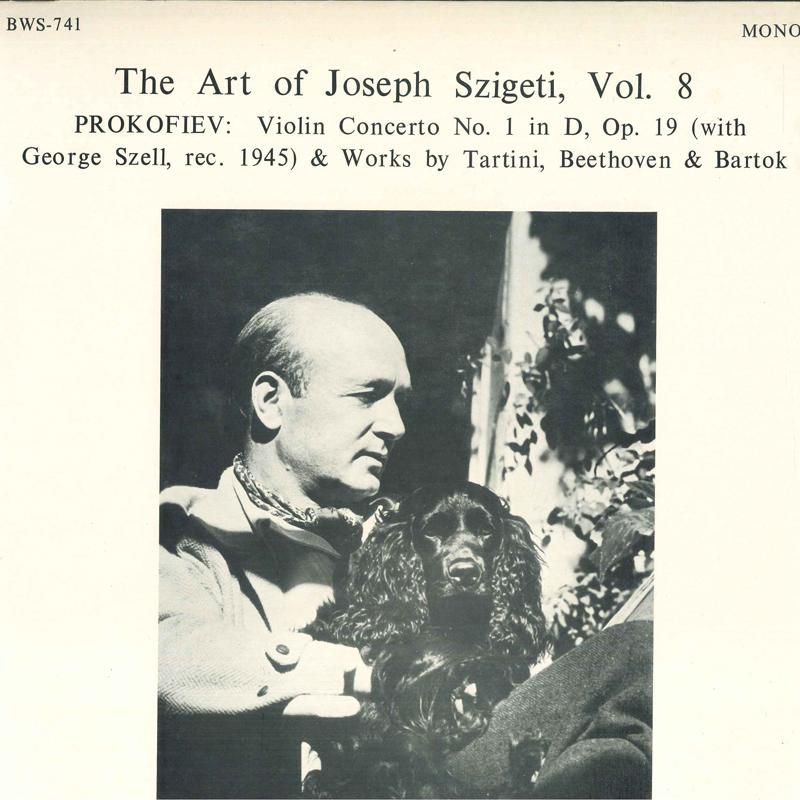 LP Record JOSEPH SZIGETI Art Of Joseph Szigeti Vol. 8 BWS741 EDUCATIONAL ME US Classical Used
LP Record JOSEPH SZIGETI Art Of Joseph Szigeti Vol. 8 BWS741 EDUCATIONAL ME US Classical Used