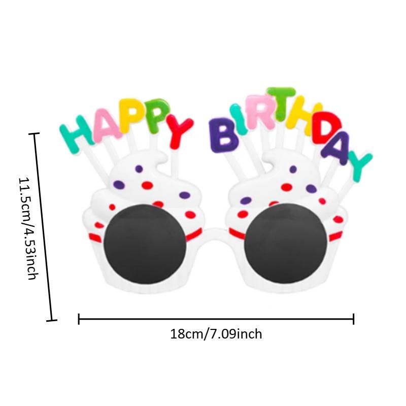 1/10pcs Birthday Glasses Cake Design Creative Glasses Decoration Happy Birthday Adult Children s Party Party Photo Props A-1PC
1/10pcs Birthday Glasses Cake Design Creative Glasses Decoration Happy Birthday Adult Children s Party Party Photo Props A-1PC