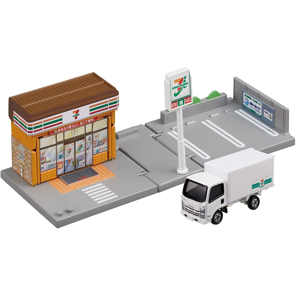 Takara Tomy Tomica Town Seven-Eleven Mini Car Toy for Ages 3 and Up Safe Toy Certified ST Mark
Takara Tomy Tomica Town Seven-Eleven Mini Car Toy for Ages 3 and Up Safe Toy Certified ST Mark