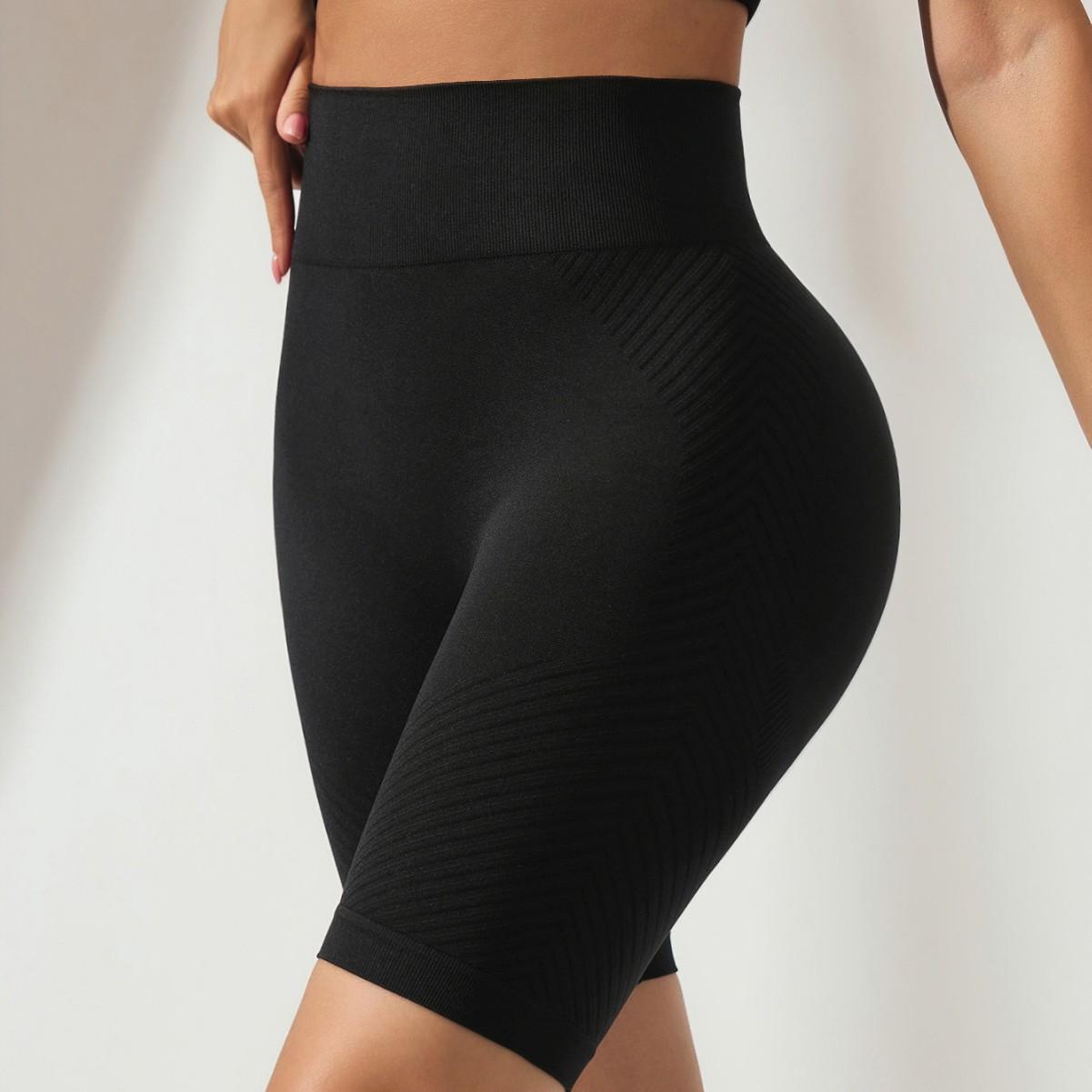 Бесшовные шорты для йоги с высокой талией - Контроль живота, Подтяжка бедер, Высокоэластичные фитнес-леггинсы Extra Large чёрный
Бесшовные шорты для йоги с высокой талией - Контроль живота, Подтяжка бедер, Высокоэластичные фитнес-леггинсы Extra Large чёрный