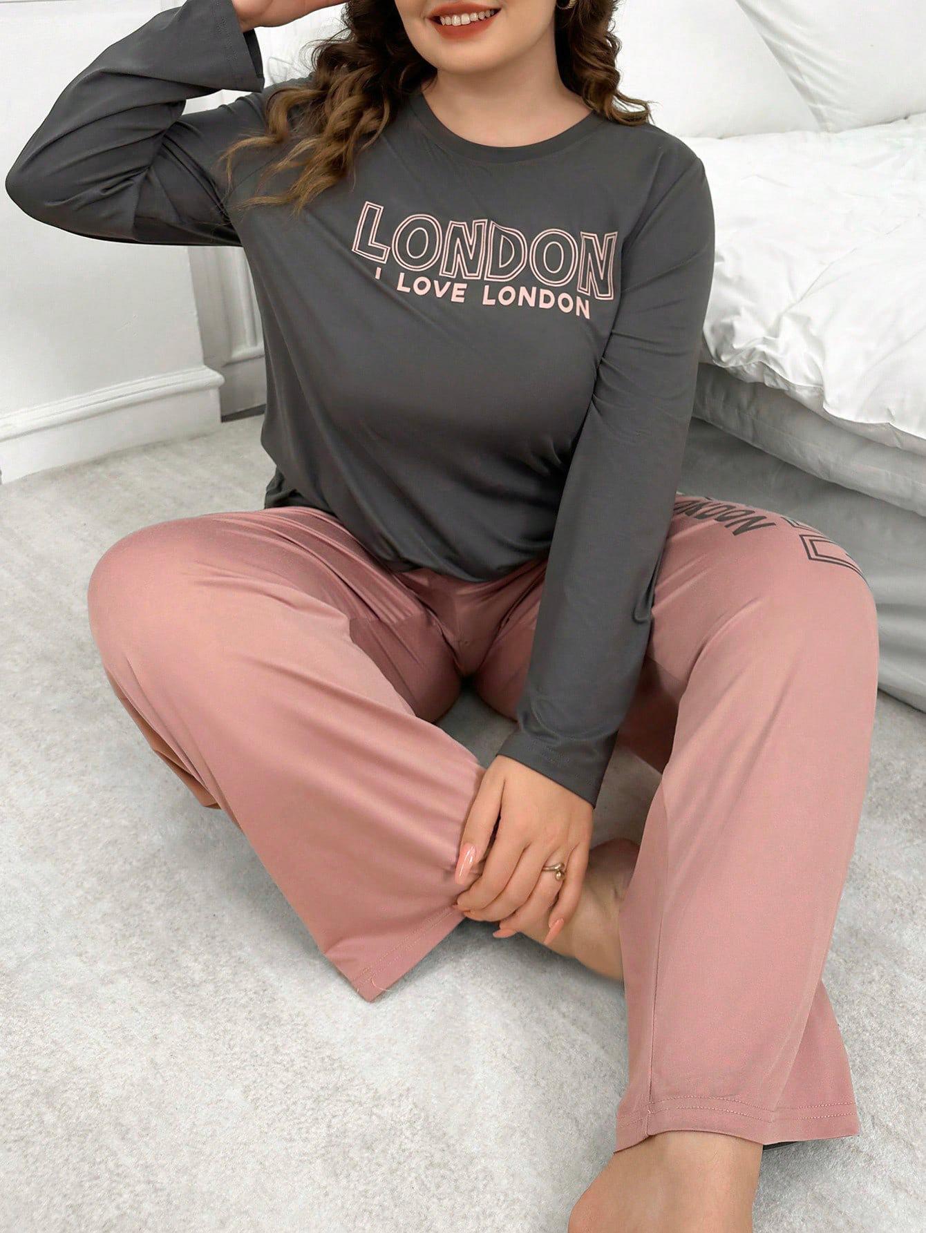 Homewear set Long-sleeved trousers Comfortable and simple casual four-season pajamas two-piece set XL
Homewear set Long-sleeved trousers Comfortable and simple casual four-season pajamas two-piece set XL