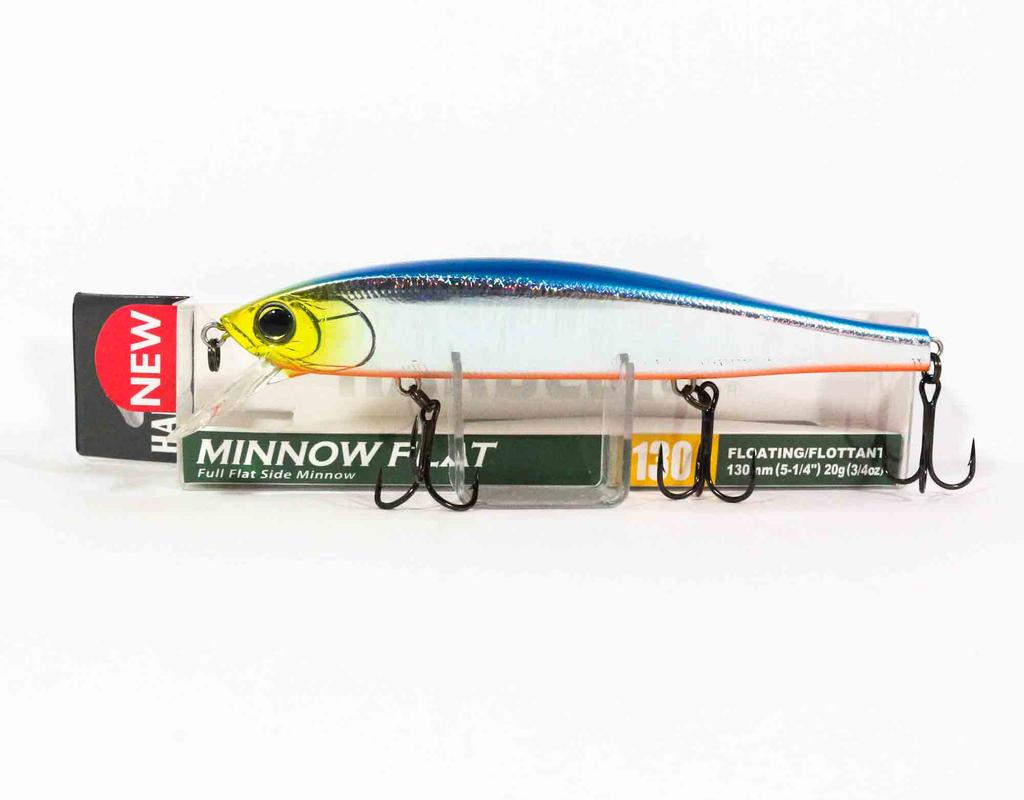 Cheap Yo Zuri Duel Hardcore Minnow Flat 130F Floating Lure R1380 HBSN