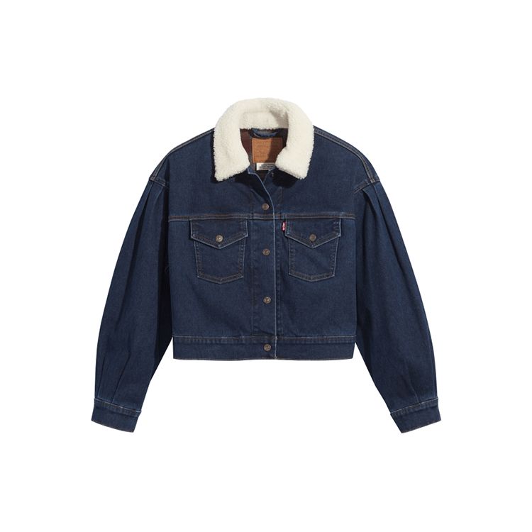 Женская джинсовая куртка Levis из искусственной овчины, темно-синяя A0831-0000 XS
Женская джинсовая куртка Levis из искусственной овчины, темно-синяя A0831-0000 XS