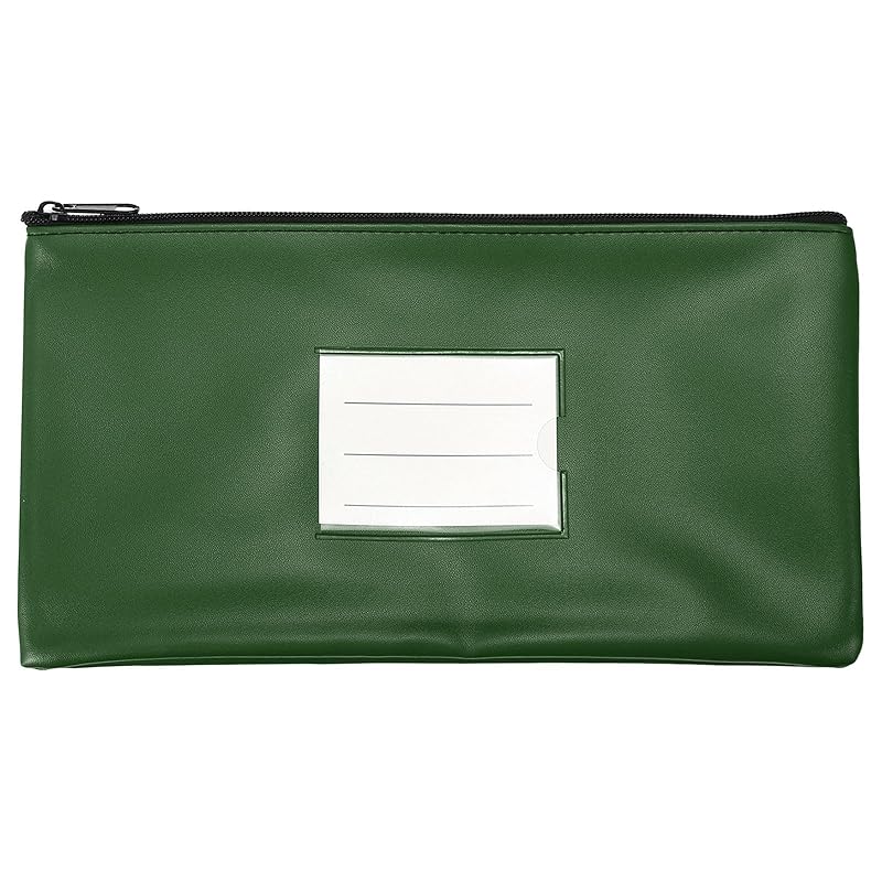 PATIKIL 27 x 15 cm money bank deposit bag with zipper leatherette coin check wallet pen pouch bag with transparent window office travel green
PATIKIL 27 x 15 cm money bank deposit bag with zipper leatherette coin check wallet pen pouch bag with transparent window office travel green