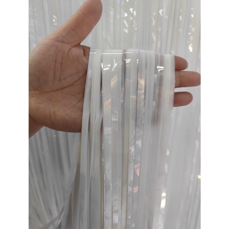 1pc Plastic Tassel Curtain, Modern Fringe Rain Curtain For Party one-size
1pc Plastic Tassel Curtain, Modern Fringe Rain Curtain For Party one-size