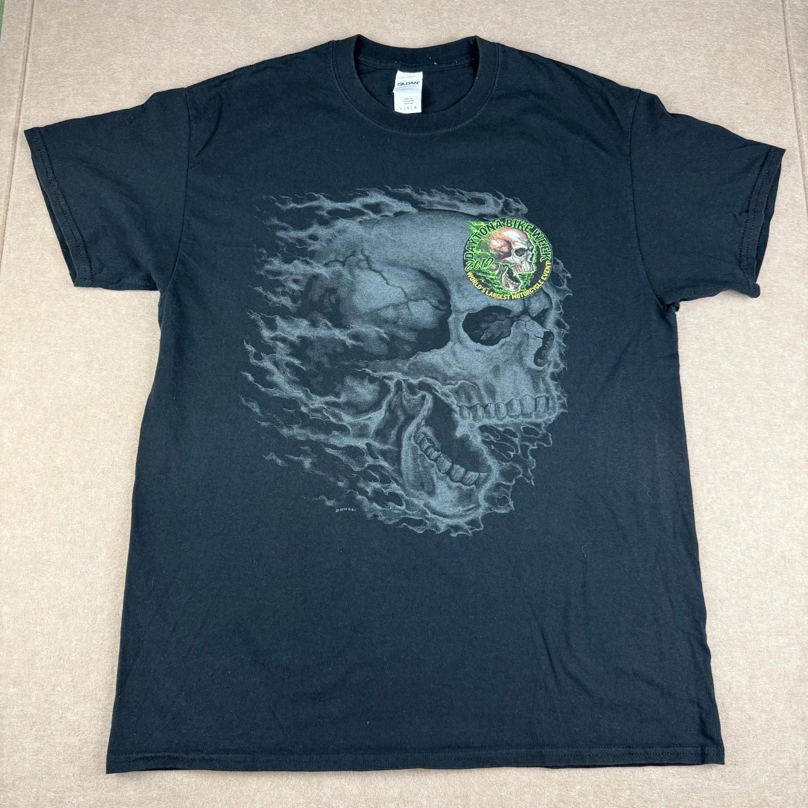 Daytona Bike Week 2019 Skull Mens L Black Worlds Largest Motorcycle Event Tee M
Daytona Bike Week 2019 Skull Mens L Black Worlds Largest Motorcycle Event Tee M