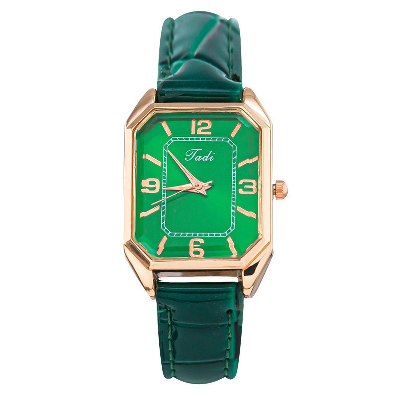 Women Fashion Leather Watch One Size зелёный
Women Fashion Leather Watch One Size зелёный