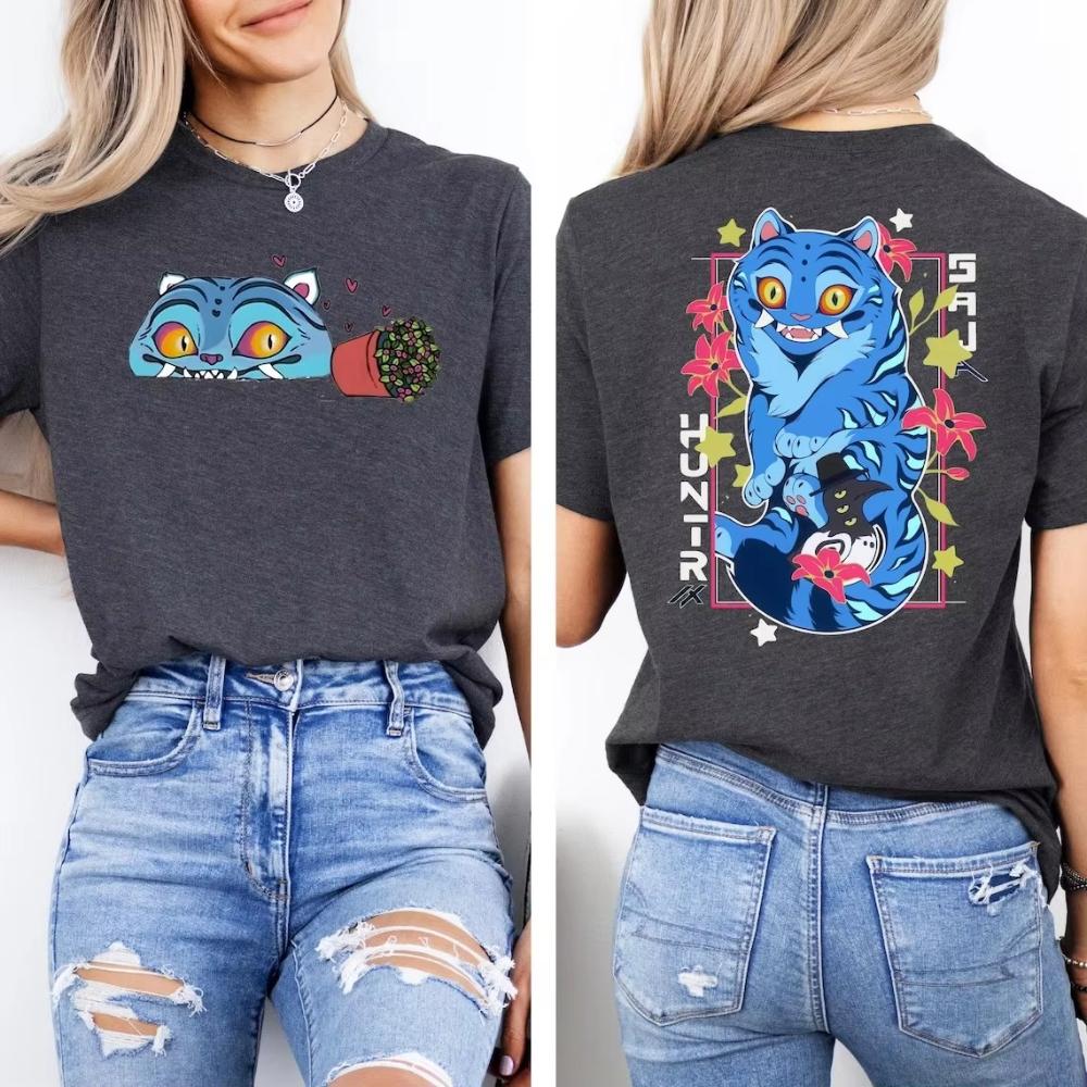 Kpop Demon Hunter Tiger Shirt Merch Kpop Shirt Hunters Tiger Fan T-Shirts Graphic Short Sleeve Shirt Unisex Men Women Summer 4XL
Kpop Demon Hunter Tiger Shirt Merch Kpop Shirt Hunters Tiger Fan T-Shirts Graphic Short Sleeve Shirt Unisex Men Women Summer 4XL