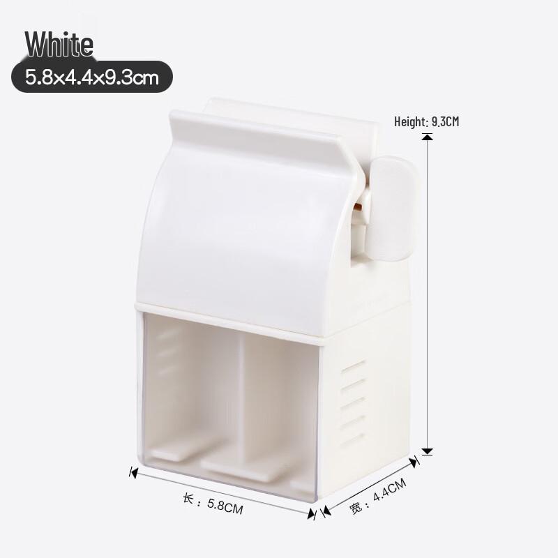 Multifunctional Toothbrush Holder with Toothpaste Squeezer
Multifunctional Toothbrush Holder with Toothpaste Squeezer