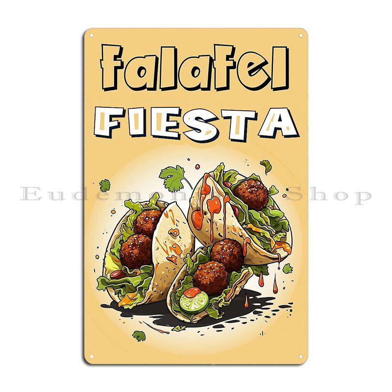 Falafel Taco Fiesta A Culinary Fusion Of Middle Eastern Falafel And Tex Mex Tacos Comixarts Metal Plaque Poster Personalized 20x30cm
Falafel Taco Fiesta A Culinary Fusion Of Middle Eastern Falafel And Tex Mex Tacos Comixarts Metal Plaque Poster Personalized 20x30cm