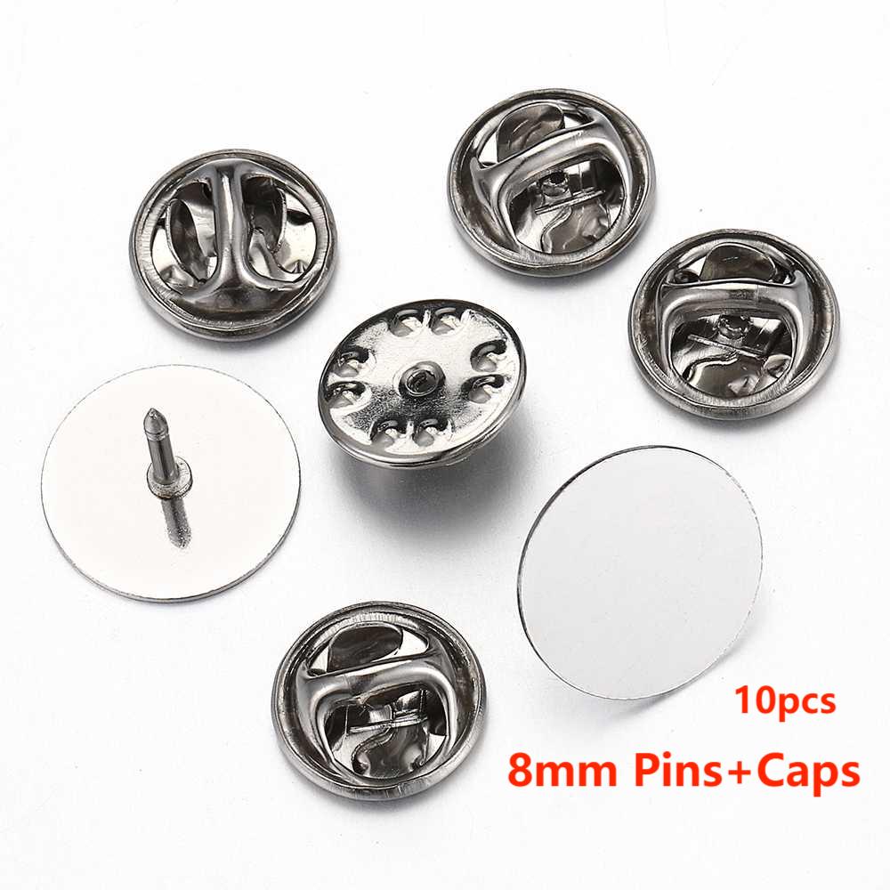 10 PS Stainless Steel Butterfly Hat Tack Set Brooch Flat Pin Base Cabochon Cufflinks Tie Pins DIY Jewelry Making Supplies Crafts
10 PS Stainless Steel Butterfly Hat Tack Set Brooch Flat Pin Base Cabochon Cufflinks Tie Pins DIY Jewelry Making Supplies Crafts