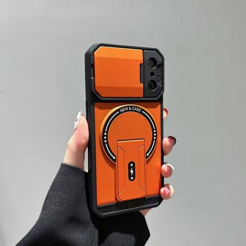 Folding Bracket Armor Magnetic Phone Case For iPhone 17 Air 17pro 16e 16 15 Plus 14 13 12 Pro Max Flip Lens Protect Stand Cover iPhone 11 помаранчевий
Folding Bracket Armor Magnetic Phone Case For iPhone 17 Air 17pro 16e 16 15 Plus 14 13 12 Pro Max Flip Lens Protect Stand Cover iPhone 11 помаранчевий