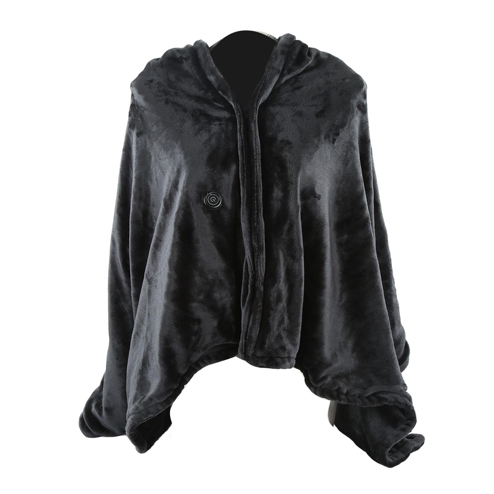 Электрическое одеяло с подогревом Коралловый флис Углеродное волокно Безопасный нагрев 3 температурных режима Нагревательная шаль