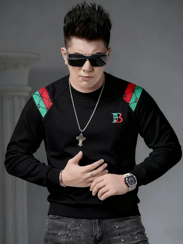 European Men s High-End Embroidered Crew Neck Sweatshirt 2025 Autumn New Trendy Casual Top Long-Sleeve Base Shirt 3XL белый
European Men s High-End Embroidered Crew Neck Sweatshirt 2025 Autumn New Trendy Casual Top Long-Sleeve Base Shirt 3XL белый