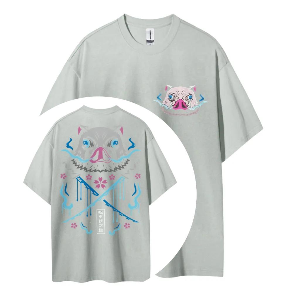 Demon Slayer Hashibira Inosuke Printing Mens and Womens Summer New Fashion Cotton Breathable Unisex Round Neck Anime TShirt 4XL
Demon Slayer Hashibira Inosuke Printing Mens and Womens Summer New Fashion Cotton Breathable Unisex Round Neck Anime TShirt 4XL