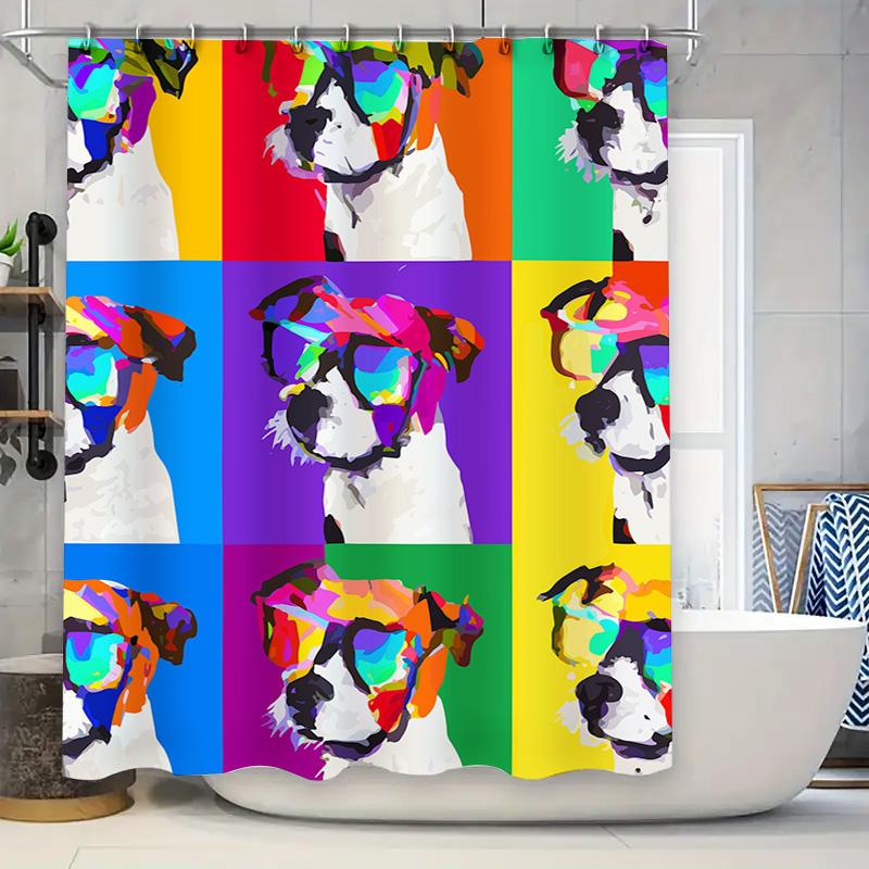 Adorable Dachshund Love Hearts Blue Shower Curtain For Bathroom Decor High-Quality Fabric Waterproof Design Suitable For Pet Lov W60H190(CM)-1 Pcs
Adorable Dachshund Love Hearts Blue Shower Curtain For Bathroom Decor High-Quality Fabric Waterproof Design Suitable For Pet Lov W60H190(CM)-1 Pcs