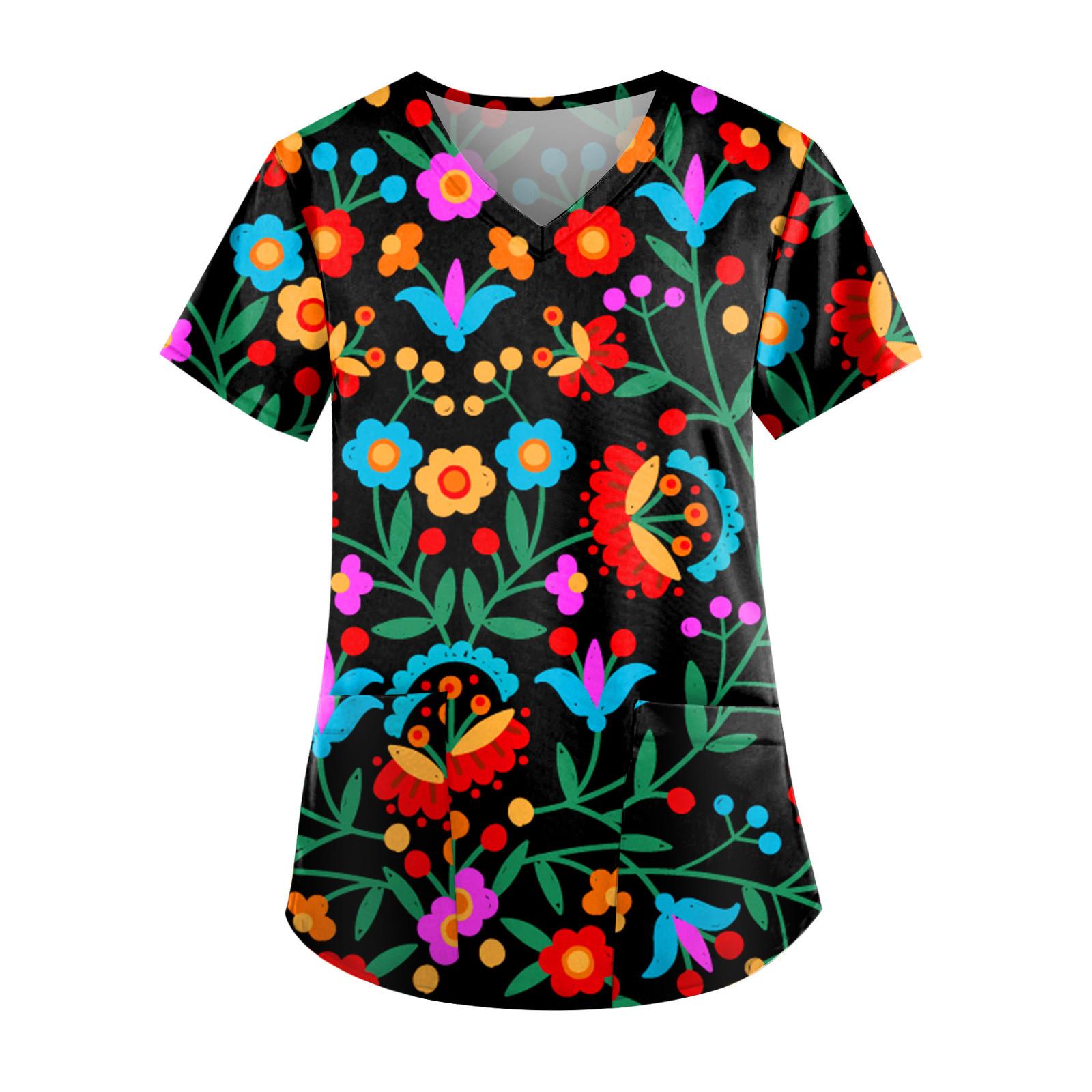 (SU)Женский персонализированный принт с коротким рукавом V-образным вырезом Топы Рабочие футболки
(SU)Женский персонализированный принт с коротким рукавом V-образным вырезом Топы Рабочие футболки