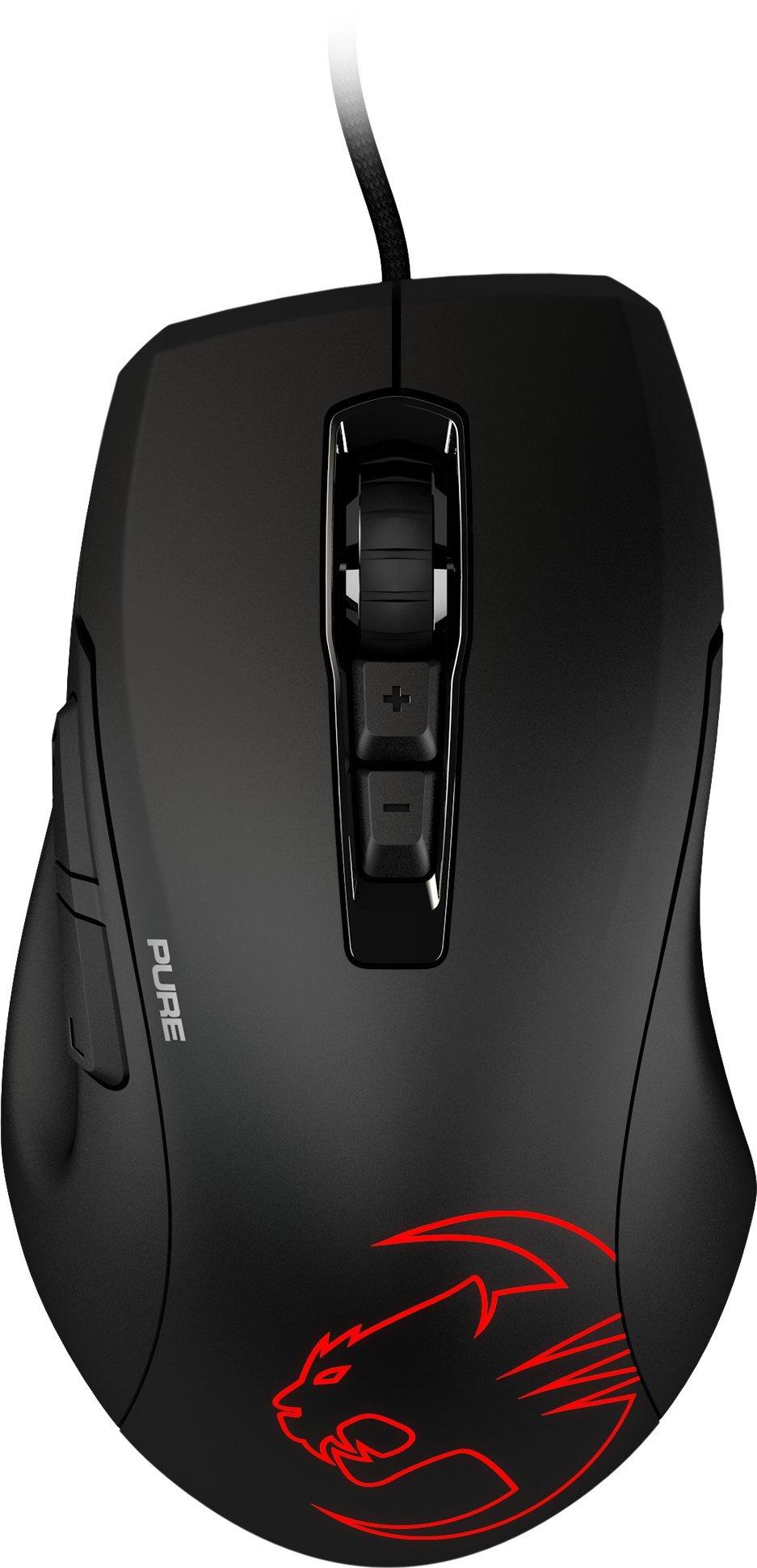 Ігрова миша ROCCAT Kone Pure Wired Braided RGB, Windows 7 або пізніша, авторизований дистриб ютор Owl-Eye Black/Black Optical/12K/Bick Button/88g/FPS чорний
Ігрова миша ROCCAT Kone Pure Wired Braided RGB, Windows 7 або пізніша, авторизований дистриб ютор Owl-Eye Black/Black Optical/12K/Bick Button/88g/FPS чорний