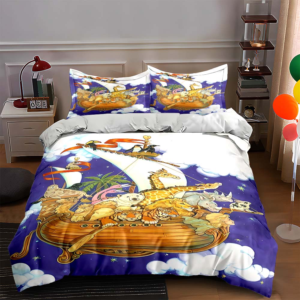 Animals, ship, clouds Bedding Duvet cover sets Duvet covers Pillowcases gifts (1 * Duvet Cover 2 * Pillowcases, without duvet insert) 135x200cm
Animals, ship, clouds Bedding Duvet cover sets Duvet covers Pillowcases gifts (1 * Duvet Cover 2 * Pillowcases, without duvet insert) 135x200cm