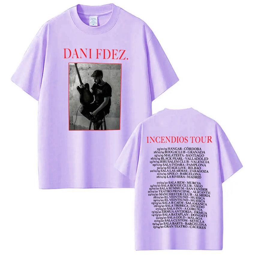 Rapper Dani Fernandez Tour Graphic Tshirt Men Women Fashion Hiphop Cotton T Shirts Shortsleeved Casual Loose Harajuku Tshirts 3XL
Rapper Dani Fernandez Tour Graphic Tshirt Men Women Fashion Hiphop Cotton T Shirts Shortsleeved Casual Loose Harajuku Tshirts 3XL