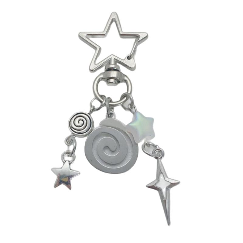 Fashion Star Keyring Gothic Bag Pendant Fashion Keychain Bag Charm Alloy Texture Charm Accessory Suitable for Daily 1
Fashion Star Keyring Gothic Bag Pendant Fashion Keychain Bag Charm Alloy Texture Charm Accessory Suitable for Daily 1