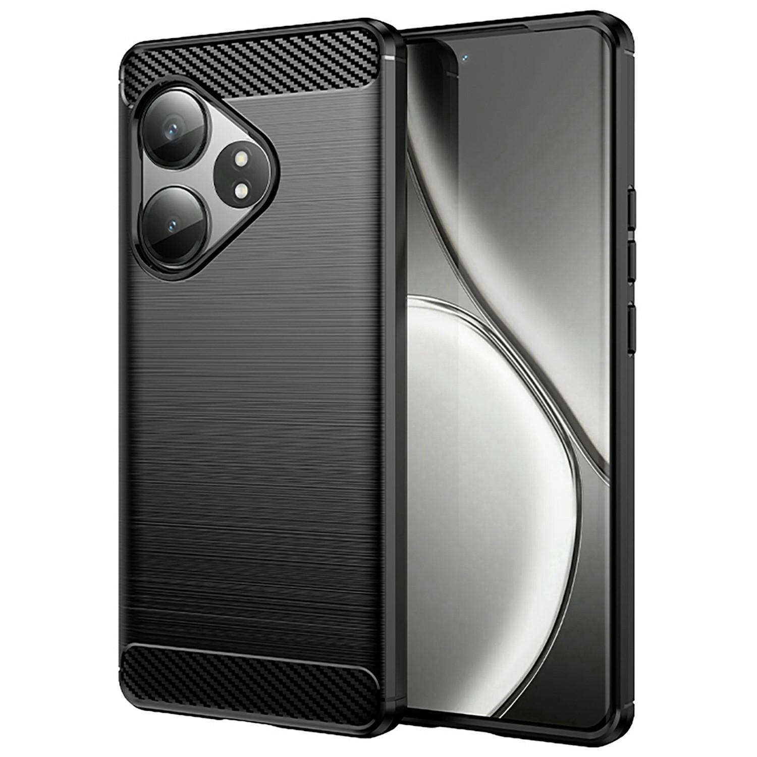 For Realme GT Neo6 5G/GT 6T 5G/GT 6 5G Case Carbon Fiber Texture TPU Brushed Phone Cover Black
For Realme GT Neo6 5G/GT 6T 5G/GT 6 5G Case Carbon Fiber Texture TPU Brushed Phone Cover Black