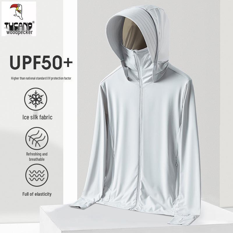 Куртка от солнца Woodpecker UPF50+ из ледяного шелка - Дышащая, легкая, блокирующая УФ-излучение верхняя одежда для мужчин и женщин 4XL
Куртка от солнца Woodpecker UPF50+ из ледяного шелка - Дышащая, легкая, блокирующая УФ-излучение верхняя одежда для мужчин и женщин 4XL