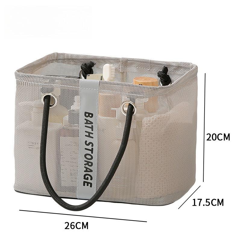 1pcs Portable Travel Toiletry Storage Basket Large Capacity Mesh Handheld Drainage Basket Foldable Gym Bath Bag
1pcs Portable Travel Toiletry Storage Basket Large Capacity Mesh Handheld Drainage Basket Foldable Gym Bath Bag