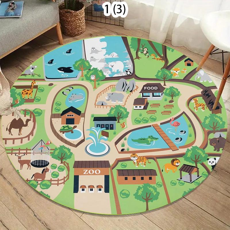 Kids City Carpet Mat Rug Home Decoration Children Room Floor Rug Traffic Road Pattern Play Area Educational Game Rug Bedroom 50x80cm
Kids City Carpet Mat Rug Home Decoration Children Room Floor Rug Traffic Road Pattern Play Area Educational Game Rug Bedroom 50x80cm