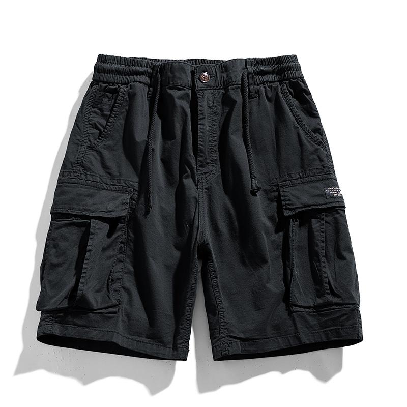 Summer Men Cargo Multi Pocket Shorts Men Casual Solid Elastic Waist Beach Short Spring Men Jogger Pants Shorts Male Dropshipping 38 чорний
Summer Men Cargo Multi Pocket Shorts Men Casual Solid Elastic Waist Beach Short Spring Men Jogger Pants Shorts Male Dropshipping 38 чорний