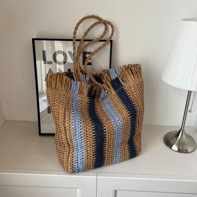 Summer Beach Vacation Straw Shoulder Tote Bag for Women - Large Capacity Woven Commuter Bag хакі
Summer Beach Vacation Straw Shoulder Tote Bag for Women - Large Capacity Woven Commuter Bag хакі