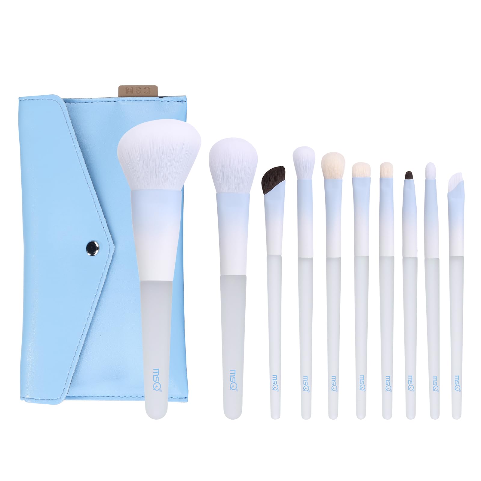 MSQ Makeup Brush Set of 10 Cosmetic Brush Makeup Brush Eye Shadow Brush Face Brush Plenty of carefully selected bristles Easy to carry Makeup tools синій
MSQ Makeup Brush Set of 10 Cosmetic Brush Makeup Brush Eye Shadow Brush Face Brush Plenty of carefully selected bristles Easy to carry Makeup tools синій
