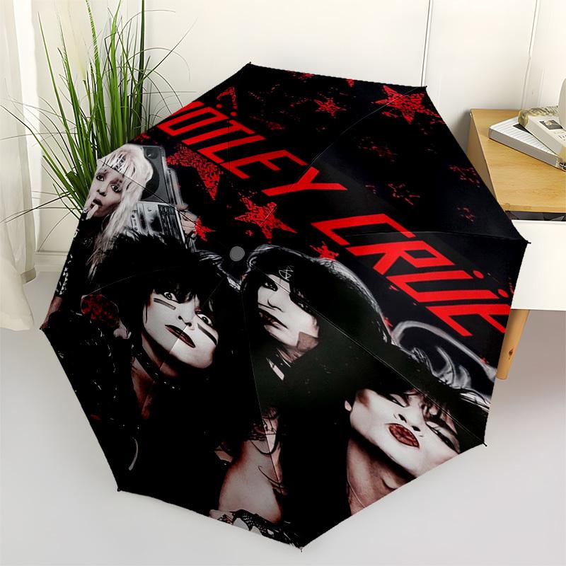 Motley Crue, Glam Metal Themed Automatic Opening and Closing Umbrella, Compact Travel Umbrella, Lightweight and Portable, Suitable for Beach
Motley Crue, Glam Metal Themed Automatic Opening and Closing Umbrella, Compact Travel Umbrella, Lightweight and Portable, Suitable for Beach