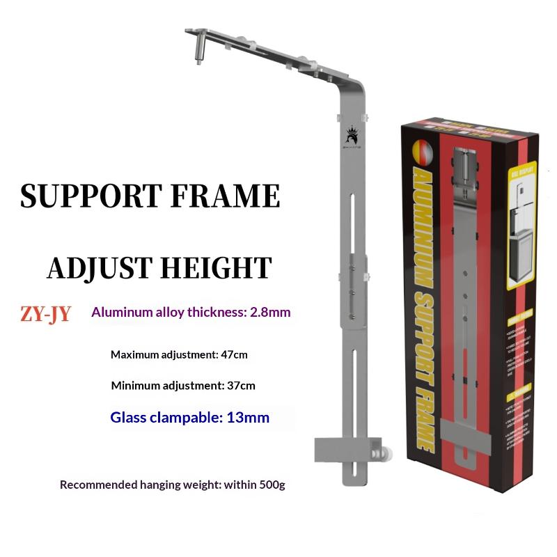 Aluminum Alloy Aquarium Lamp Holder Adjustable Light Stand Fish Tank Lighting Bracket for LED Fixtures Home and Office Use срібний
Aluminum Alloy Aquarium Lamp Holder Adjustable Light Stand Fish Tank Lighting Bracket for LED Fixtures Home and Office Use срібний