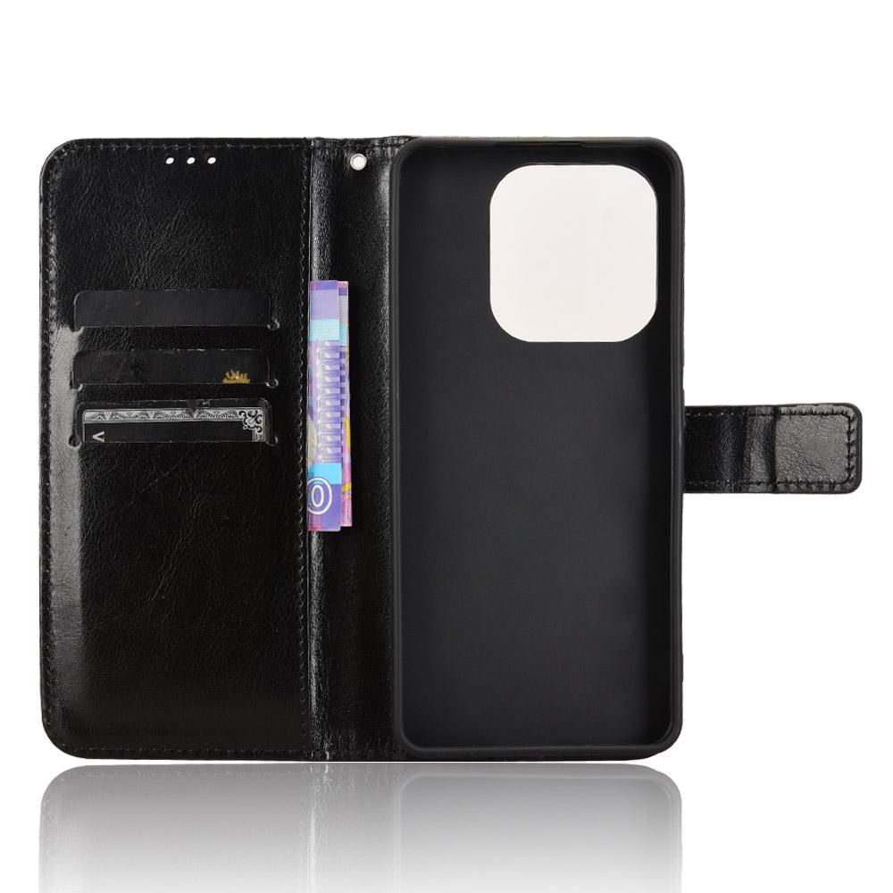 Для Xiaomi Redmi Note 14 4G (163,25x76,55x8,16 мм) Чохол для телефона Crazy Horse Texture PU Leather Black
Для Xiaomi Redmi Note 14 4G (163,25x76,55x8,16 мм) Чохол для телефона Crazy Horse Texture PU Leather Black