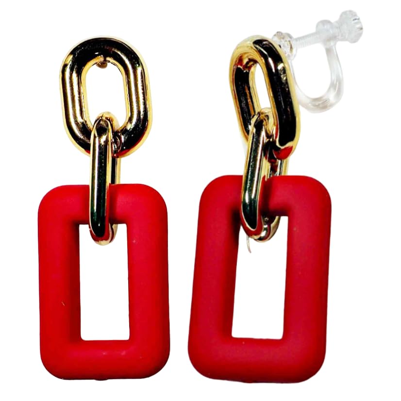 Серьги для женщин Популярные серьги Painless Gold Square Large Square Red Hoop Earrings Серьги из смолы Miyabi Grace Miyabi Grace Непроколотые
Серьги для женщин Популярные серьги Painless Gold Square Large Square Red Hoop Earrings Серьги из смолы Miyabi Grace Miyabi Grace Непроколотые
