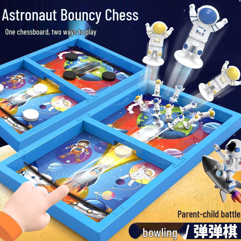 Kids Educational Astronaut Chess: Dual-Use Bouncy Tabletop Game for Two-Player Parent-Child Interaction
Kids Educational Astronaut Chess: Dual-Use Bouncy Tabletop Game for Two-Player Parent-Child Interaction