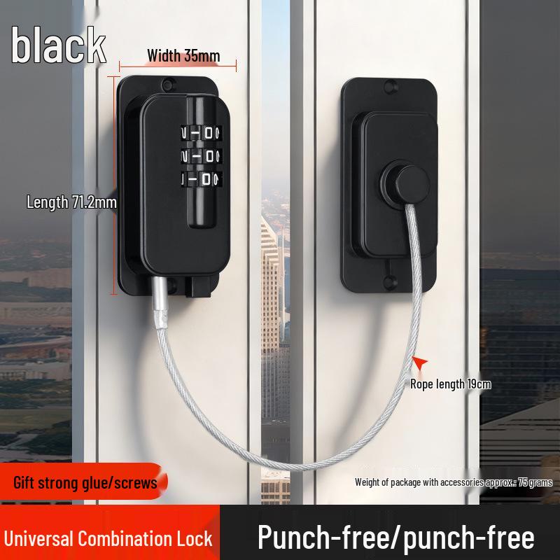 Віконний замок з нержавіючої сталі без свердління, засувка для дитячої безпеки та захисту від крадіжок
Віконний замок з нержавіючої сталі без свердління, засувка для дитячої безпеки та захисту від крадіжок