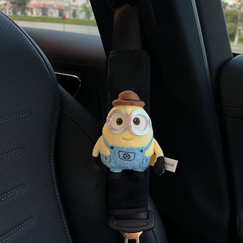 Universal Minions Official Car Seatbelt Shoulder Pad Gentleman Bob Tim Bear Plush Toy New Car Gift Gentleman Bob Black Shoulder Pads
Universal Minions Official Car Seatbelt Shoulder Pad Gentleman Bob Tim Bear Plush Toy New Car Gift Gentleman Bob Black Shoulder Pads