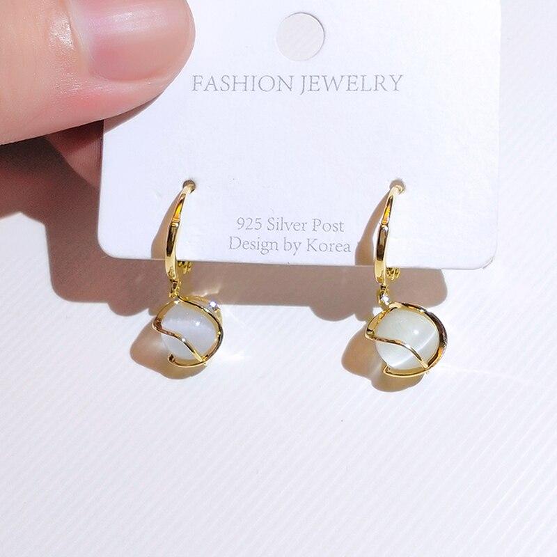 Женские серьги-гвоздики с сладким лунным камнем и опалом для женщин, подарки на украшения для ушей
Женские серьги-гвоздики с сладким лунным камнем и опалом для женщин, подарки на украшения для ушей