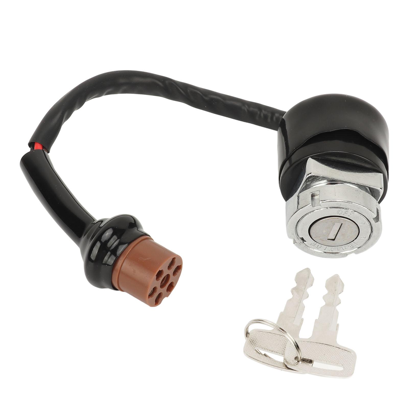 4 Wire Ignition Switch Reliable Stable Wear Resistant Ignition Starter Switch with Keys for CL175 CB350 CB450
4 Wire Ignition Switch Reliable Stable Wear Resistant Ignition Starter Switch with Keys for CL175 CB350 CB450