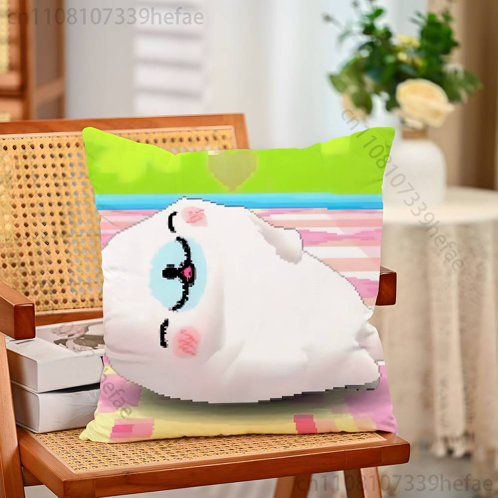 cute MMamegoma Seal Funny Pillow Case Antidustmite Pillowcase Invisible Zipper Silky Short Plush Sofa Cushion Cover 30x30cm
cute MMamegoma Seal Funny Pillow Case Antidustmite Pillowcase Invisible Zipper Silky Short Plush Sofa Cushion Cover 30x30cm