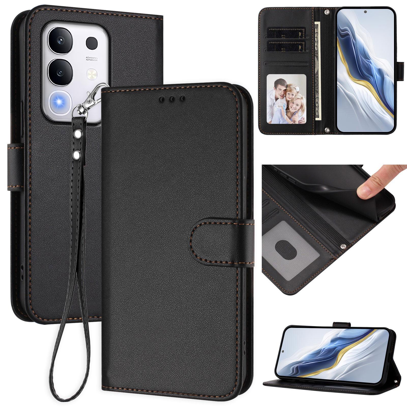 For vivo T4x 5G/vivo Y300t 5G/vivo iQOO Z10x 5G/vivo Y29 4G Leather Case Wallet Stand Phone Cover with Wrist Strap Green
For vivo T4x 5G/vivo Y300t 5G/vivo iQOO Z10x 5G/vivo Y29 4G Leather Case Wallet Stand Phone Cover with Wrist Strap Green