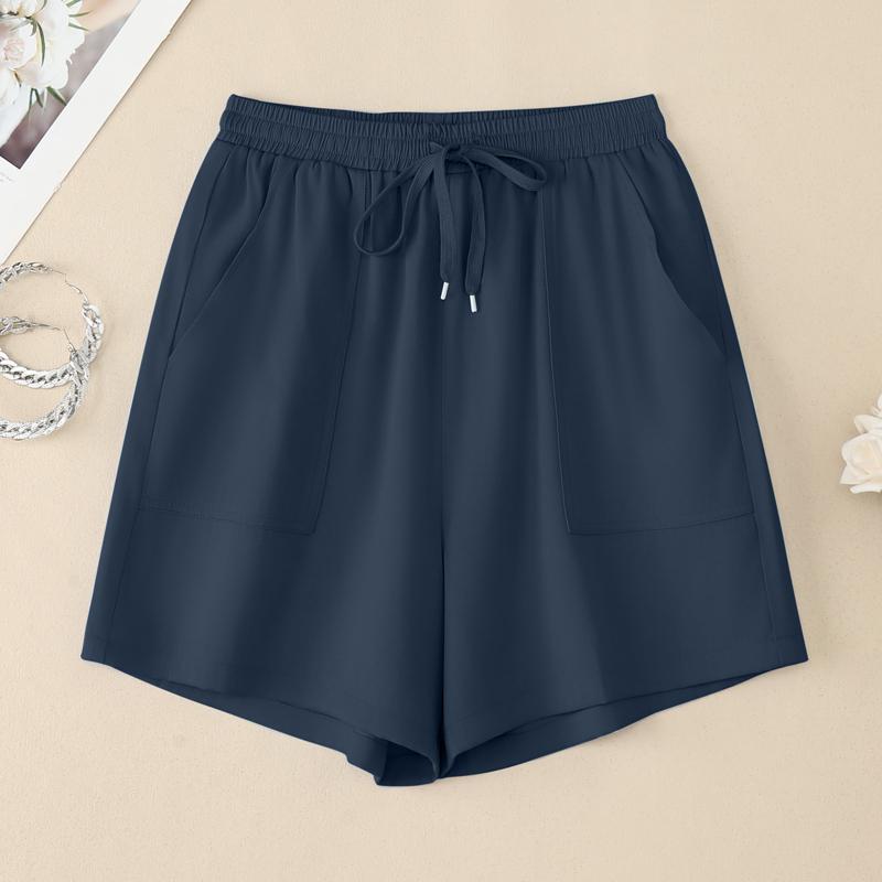 ZANZEA Женские повседневные свободные летние короткие брюки с эластичной резинкой на талии 5XL тёмно-синий
ZANZEA Женские повседневные свободные летние короткие брюки с эластичной резинкой на талии 5XL тёмно-синий