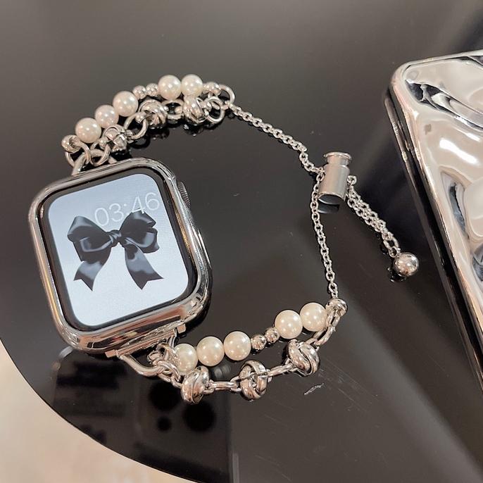 Для ремешка для часов Apple iwatchS8 Металлическая жемчужная цепочка Цепочка из нержавеющей стали ювелирный ремешок для часов Apple Watch 7/6/5/4 Новая ниша S7 49 мм
Для ремешка для часов Apple iwatchS8 Металлическая жемчужная цепочка Цепочка из нержавеющей стали ювелирный ремешок для часов Apple Watch 7/6/5/4 Новая ниша S7 49 мм