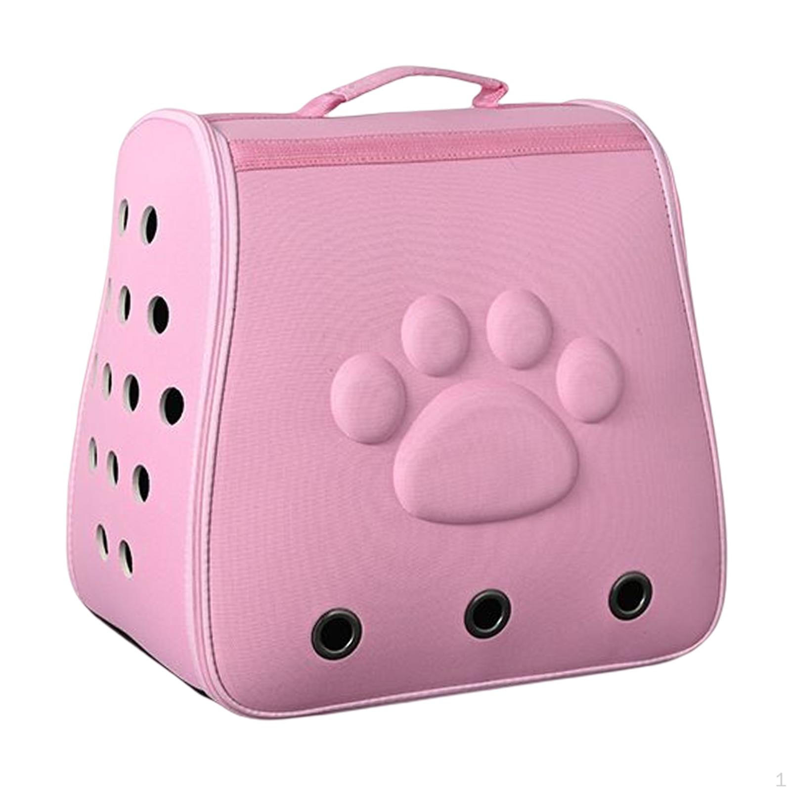 Cat Backpack Carrier Bag Bubble Carrying Portable Cage Pet for Small Dogs розовый
Cat Backpack Carrier Bag Bubble Carrying Portable Cage Pet for Small Dogs розовый