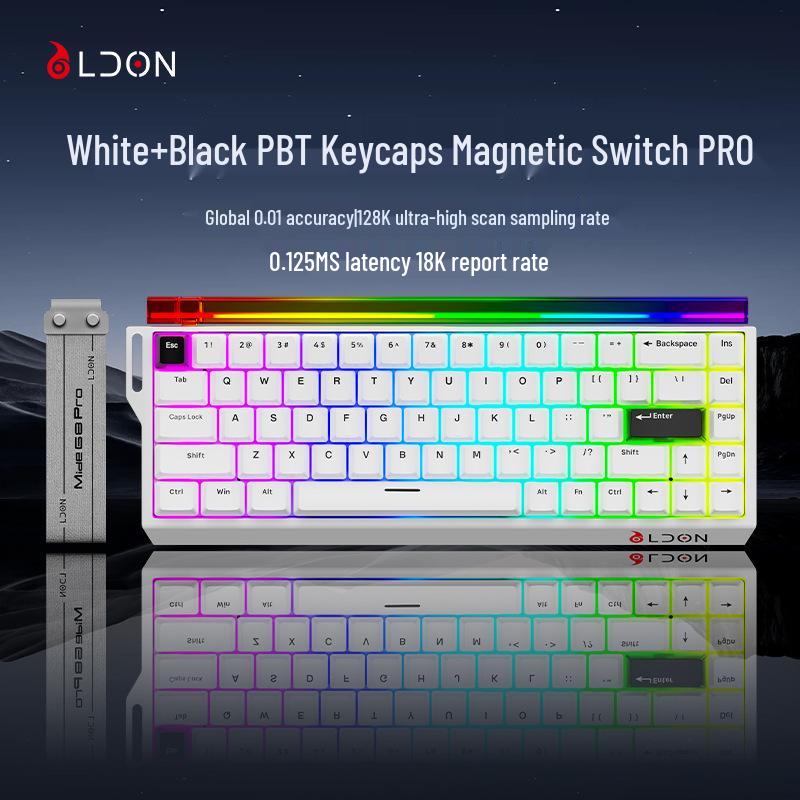 Dragon Guard Mide68Pro RGB Magnetic Axis Wired Mechanical Gaming Keyboard with Seven-Color Backlight
Dragon Guard Mide68Pro RGB Magnetic Axis Wired Mechanical Gaming Keyboard with Seven-Color Backlight