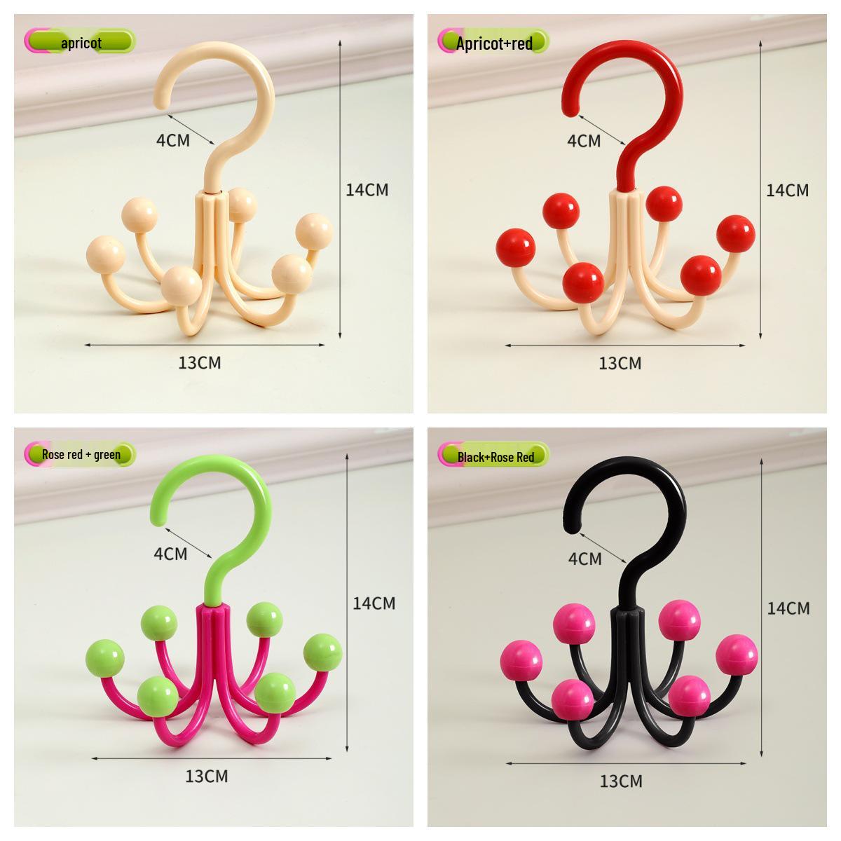 ** Dopamine Rotating Six-Claw Hook Multifunctional Bag and Underwear Hanger **
** Dopamine Rotating Six-Claw Hook Multifunctional Bag and Underwear Hanger **