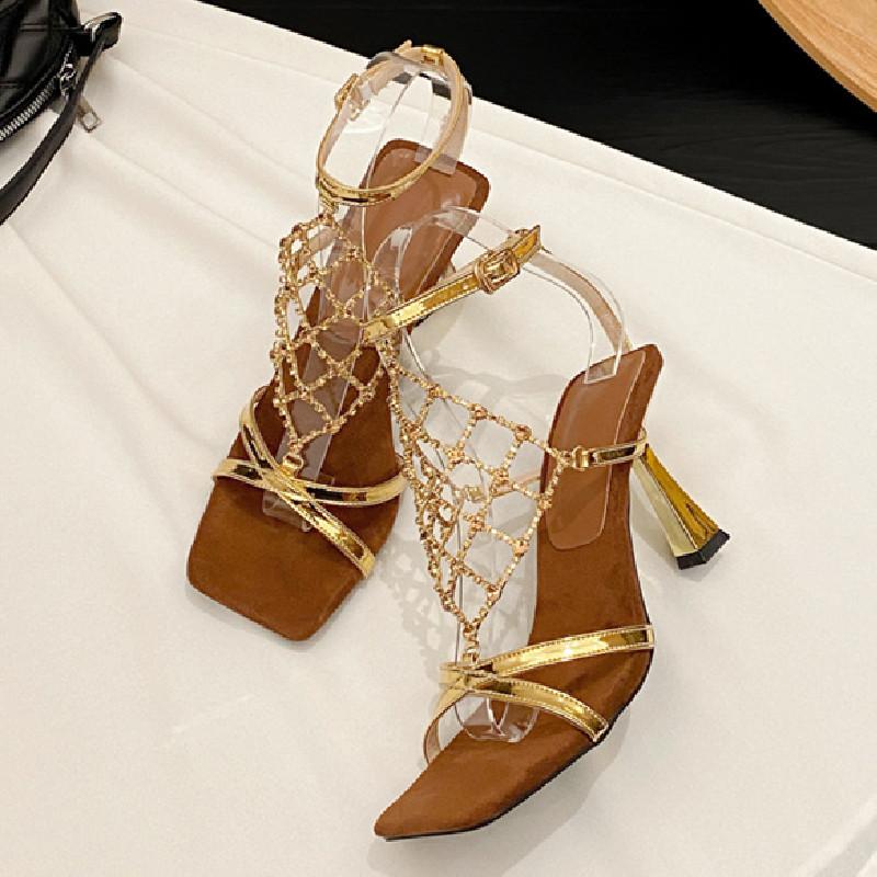 Fashion Luxury Gold Bling Rhinestone High Heeled Sandals Women Fashion Square Toe Cross Tied Designer Shoes Elegant Banquet Dress Shoes 35 золотой
Fashion Luxury Gold Bling Rhinestone High Heeled Sandals Women Fashion Square Toe Cross Tied Designer Shoes Elegant Banquet Dress Shoes 35 золотой
