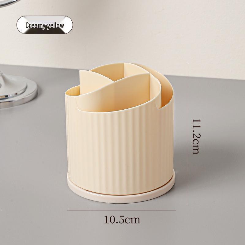 Rotating Makeup Brush & Pencil Holder - Dustproof Cosmetic Storage Box for Vanity Table
Rotating Makeup Brush & Pencil Holder - Dustproof Cosmetic Storage Box for Vanity Table